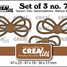 Crealies Set Van 3 Stansen No. 73 Susans Touwtjes (CLSet73)