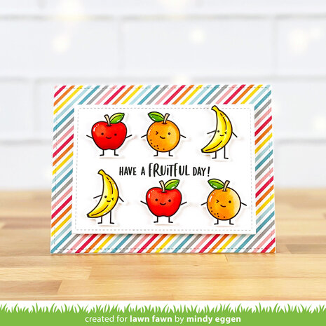 Lawn Fawn Fruitful Friends Clear Stamps (LF3429)