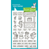 Lawn Fawn Make Lemonade! Clear Stamps (LF4122)