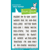 Lawn Fawn Henry'S Build-A-Sentiment Honey Bee Clear Stamps (LF4128)