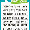 Lawn Fawn Henry'S Build-A-Sentiment Honey Bee Clear Stamps (LF4128)