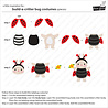 Lawn Fawn Build-A-Critter Bug Costumes Stand-Alone Die (LF4131)