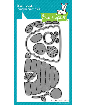 Lawn Fawn Build-A-Bee Stand-Alone Die (LF4132) Lawn Fawn Build-A-Bee Stand-Alone Die (LF4132)