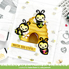 Lawn Fawn Bee Happy Background Stencils (LF4145)
