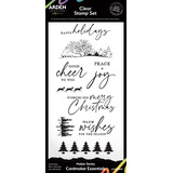 Arden Creative Studio Maker Series 4x8 Inch Clear Stamp Set Cardmaker Essentials by Katie Pertiet (ACSCS0033)