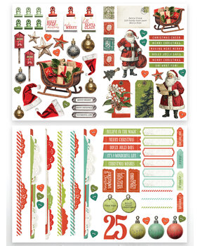 Arden Creative Studio Christmas Cheer Laser Cuts Essentials (96pcs) by Katie Pertiet (ACSLC0009)