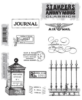 Stampers Anonymous Classics #13 Cling Mount Stamps (CBSCF013)