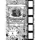 Stampers Anonymous Photograph Tim Holtz Components Cling Mount Collage Stamp (COM019)