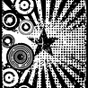 Stampers Anonymous Retro Carnival Tim Holtz Components Cling Mount Collage Stamp (COM030) Stampers Anonymous Retro Carnival Tim Holtz Components Cling Mount Collage Stamp (COM030)