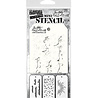 Stampers Anonymous Set #38 Tim Holtz Layering Mini Stencil (3pcs) (THMST038) Stampers Anonymous Set #38 Tim Holtz Layering Mini Stencil (3pcs) (THMST038)