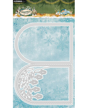 Studio Light Christmas Forest Cutting Dies Card Shape (SL-CF-CD1111)