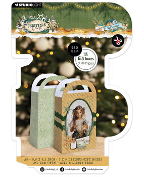 Studio Light Christmas Forest A5 Gift Box Paper Pad Gift Bags (SL-CF-GBPP481)