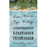 Studio Light Christmas Forest Clear Stamps Kerstgroet (SL-CF-STAMP955)