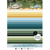 Studio Light Christmas Forest A5 Paper Pad Unicolor (SL-CF-UPP478)