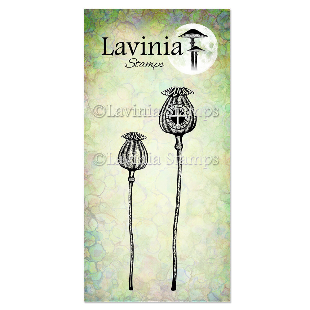 Lavinia Stamps Poppy Dwellings Stamp (LAV988)