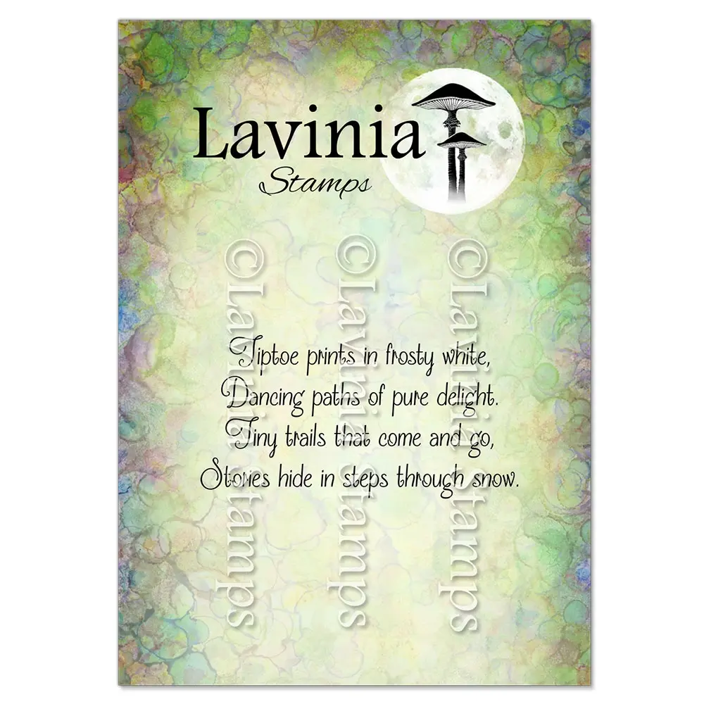 Lavinia Stamps Tiptoe Prints Stamp (LAV1020)