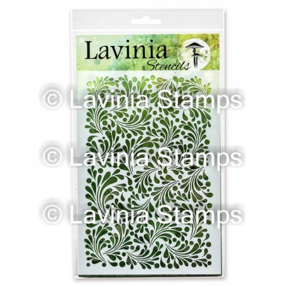 Lavinia Stamps Feather Leaf Stencils (ST014)