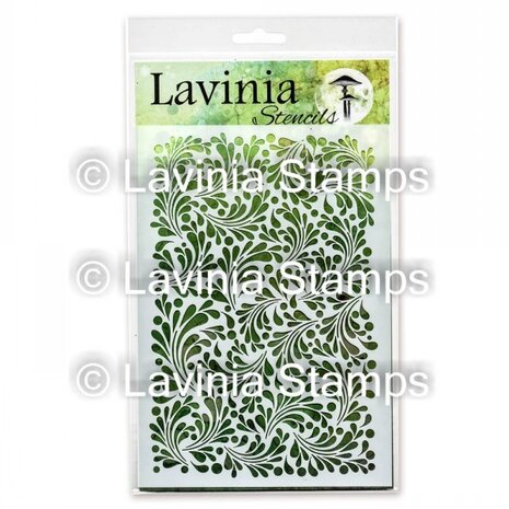 Lavinia Stamps Feather Leaf Stencils (ST014)