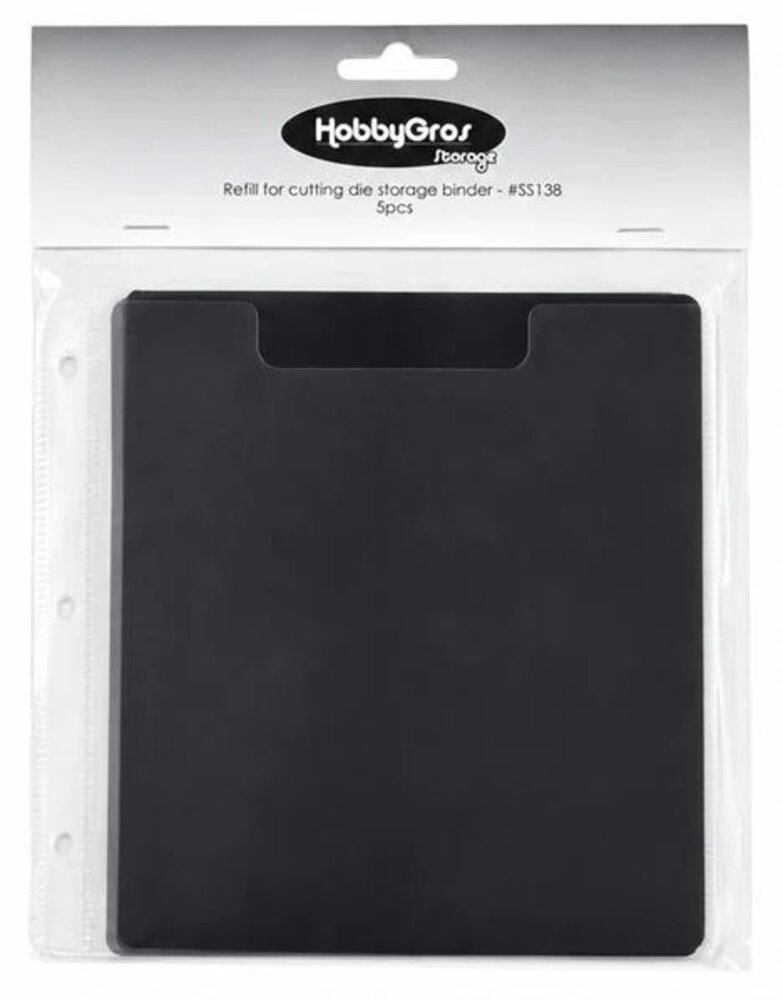 HobbyGros Storage Refill for Cutting Die Storage Binder #SS138  (5pcs) (SS139)