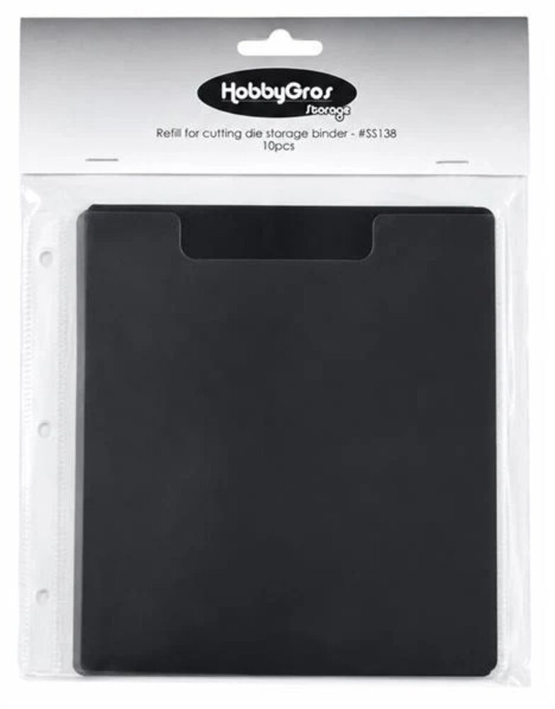 HobbyGros Storage Refill for Cutting Die Storage Binder #SS138 (10pcs) (SS140)