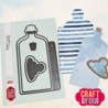 Craft & You Design Bottle Journal Base Dies by Bea (CW410) Craft & You Design Bottle Journal Base Dies by Bea (CW410)