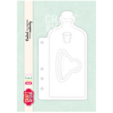Craft & You Design Bottle Journal Base Dies by Bea (CW410)