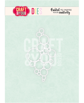 Craft & You Design Bubble Background Dies (CW411)