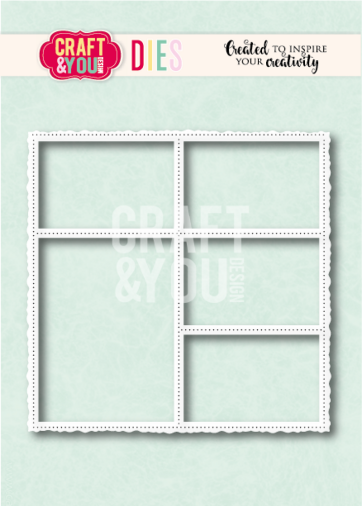 Craft & You Design Layout Old Frame Dies (CW414) Craft & You Design Layout Old Frame Dies (CW414)