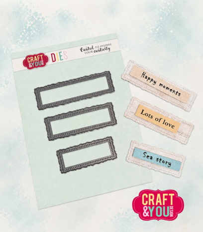 Craft & You Design Banners Old Frame Dies (CW415) Craft & You Design Banners Old Frame Dies (CW415)