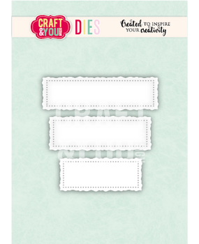 Craft & You Design Banners Old Frame Dies (CW415)