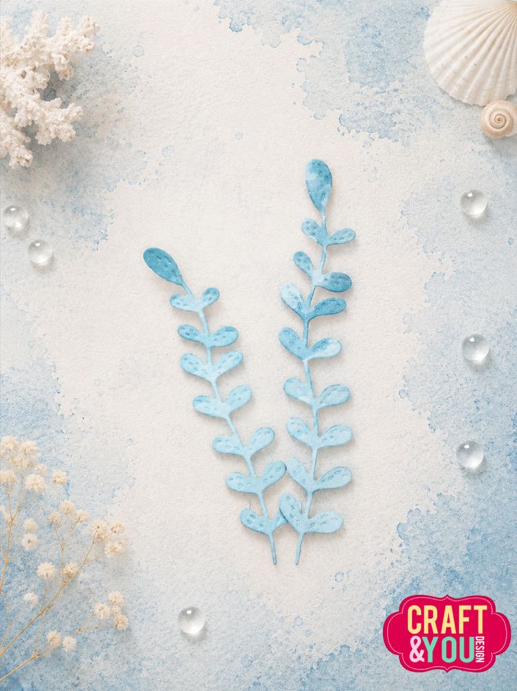 Craft & You Design Marine Plants 2 Dies (CW418) Craft & You Design Marine Plants 2 Dies (CW418)