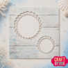 Craft & You Design Rope Frames Dies by Bea (CW419) Craft & You Design Rope Frames Dies by Bea (CW419)