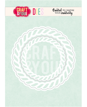 Craft & You Design Rope Frames Dies by Bea (CW419)