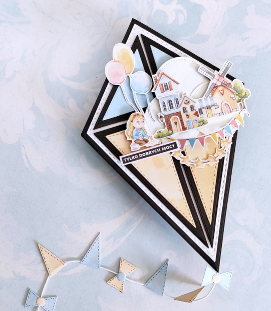 Craft & You Design Kite Base Card Dies (CW421) Craft & You Design Kite Base Card Dies (CW421)
