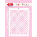 Craft & You Design Scale Pattern A6 Stenci (SC021)