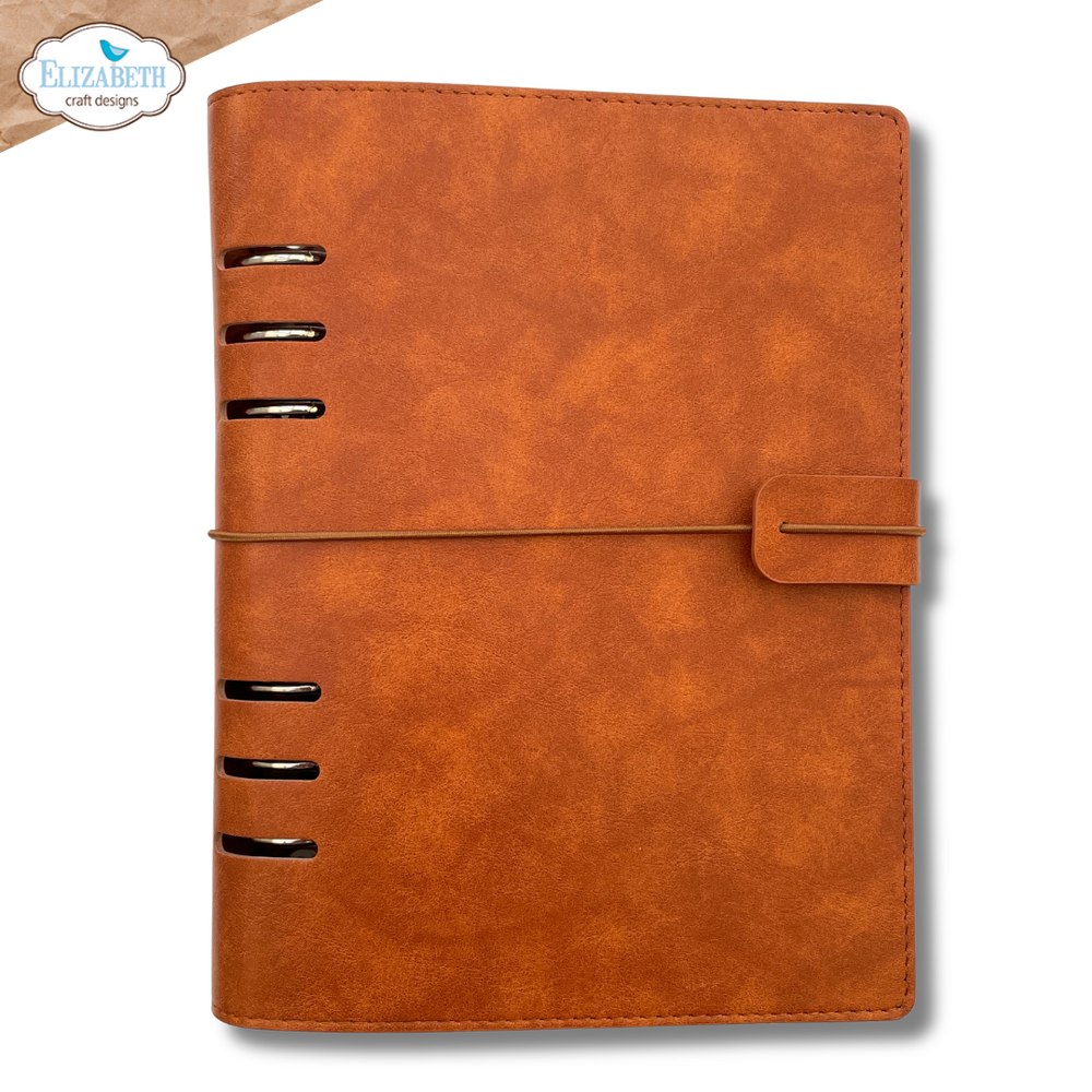 Elizabeth Craft Designs Rest & Relaxation Memory Binder Rusty Brown (MB004) Elizabeth Craft Designs Rest & Relaxation Memory Binder Rusty Brown (MB004)