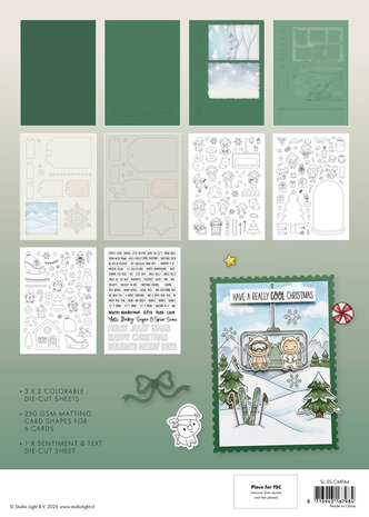 Studio Light Sweet Stories A4 Card Making Pad Christmas (SL-SS-CMP44) Studio Light Sweet Stories A4 Card Making Pad Christmas (SL-SS-CMP44)