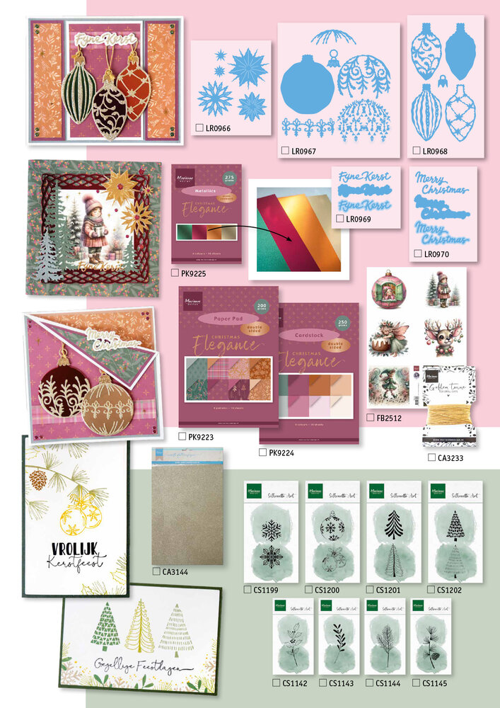 Marianne Design Leaflet The Collection #163 July 2026 (CAT13163) Marianne Design Leaflet The Collection #163 July 2026 (CAT13163)
