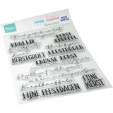 Marianne Design Clear Stamps Lieve Kerstgroet (CS1198)