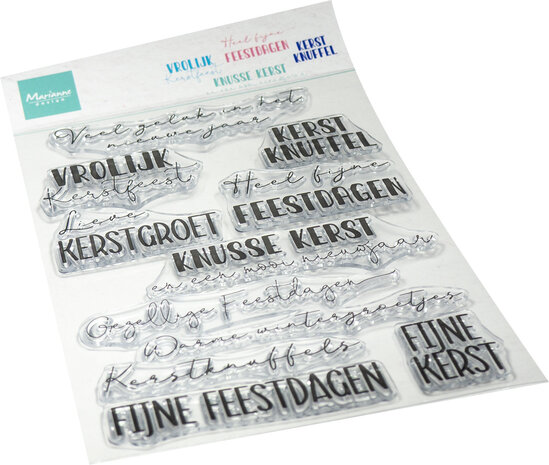 Marianne Design Clear Stamps Lieve Kerstgroet (CS1198)