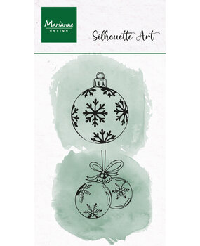 Marianne Design Clear Stamps Silhouette Art Ornaments (CS1200)