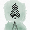 Marianne Design Clear Stamps Silhouette Art Jolly Trees (CS1201)