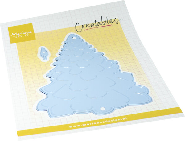 Marianne Design Creatables Candle Christmas Tree L (LR0964) Marianne Design Creatables Candle Christmas Tree L (LR0964)