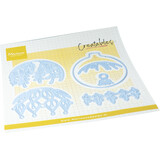Marianne Design Creatables Christmas Baubles Round (LR0967)