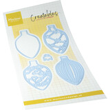 Marianne Design Creatables Christmas Baubles Oval (LR0968)