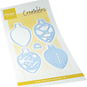 Marianne Design Creatables Christmas Baubles Oval (LR0968) Marianne Design Creatables Christmas Baubles Oval (LR0968)