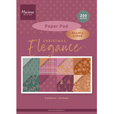 Marianne Design Christmas Elegance A4 Paper Pad (PK9223)