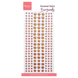 Marianne Design Decorations Enamel Dots Burgundy (PL4542)