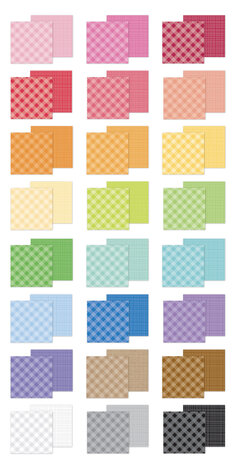 Doodlebug Design Gingham-Linen Rainbow 6x8 Inch Petite Prints Paper Pad (9055) Doodlebug Design Gingham-Linen Rainbow 6x8 Inch Petite Prints Paper Pad (9055)