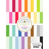 Doodlebug Design Swiss-Dot Rainbow 6x8 Inch Petite Prints Paper Pad (9056)